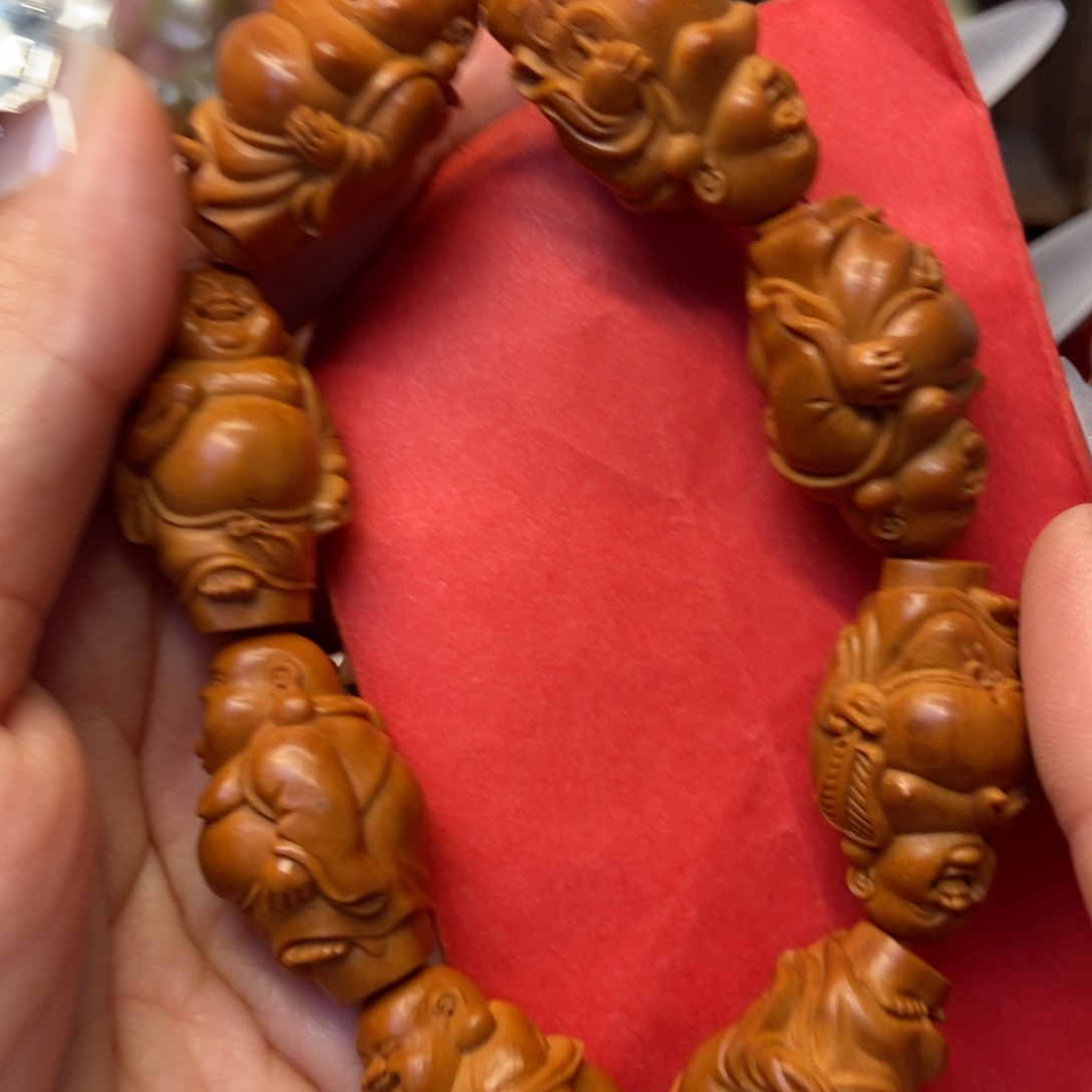 手串/手链橄榄核八宝弥勒