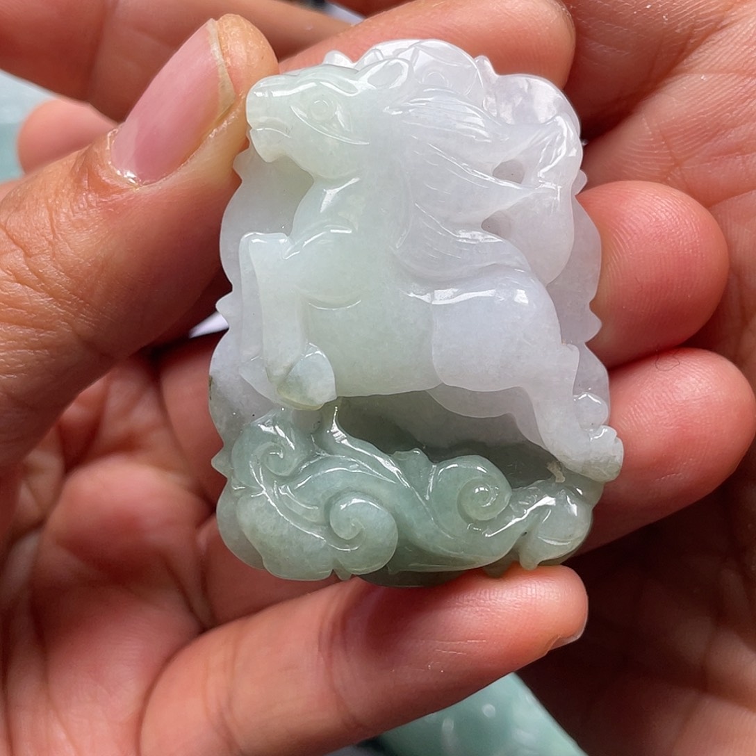 颈饰未镶嵌翡翠翡玉缘翡翠