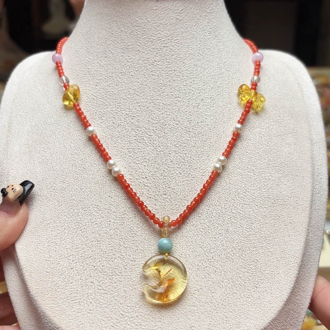 琥珀手链未镶嵌琥珀