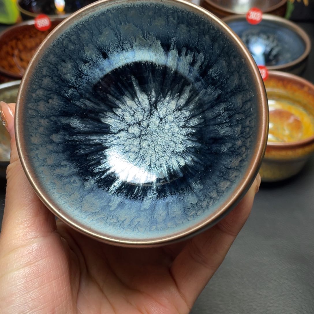 茶盏橘****子618建窑建盏茶盏