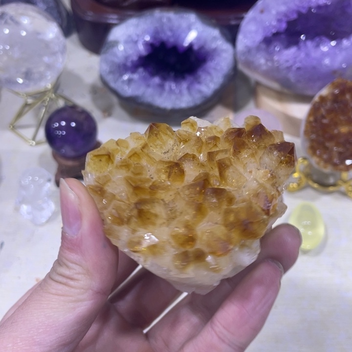 紫晶水晶球未镶嵌