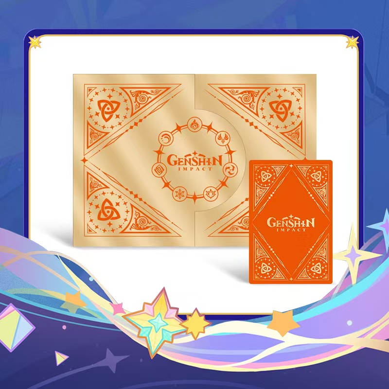 【叠叠】元气卡二弹色纸国卡二创亚克力系列色纸盲盒（代拆）