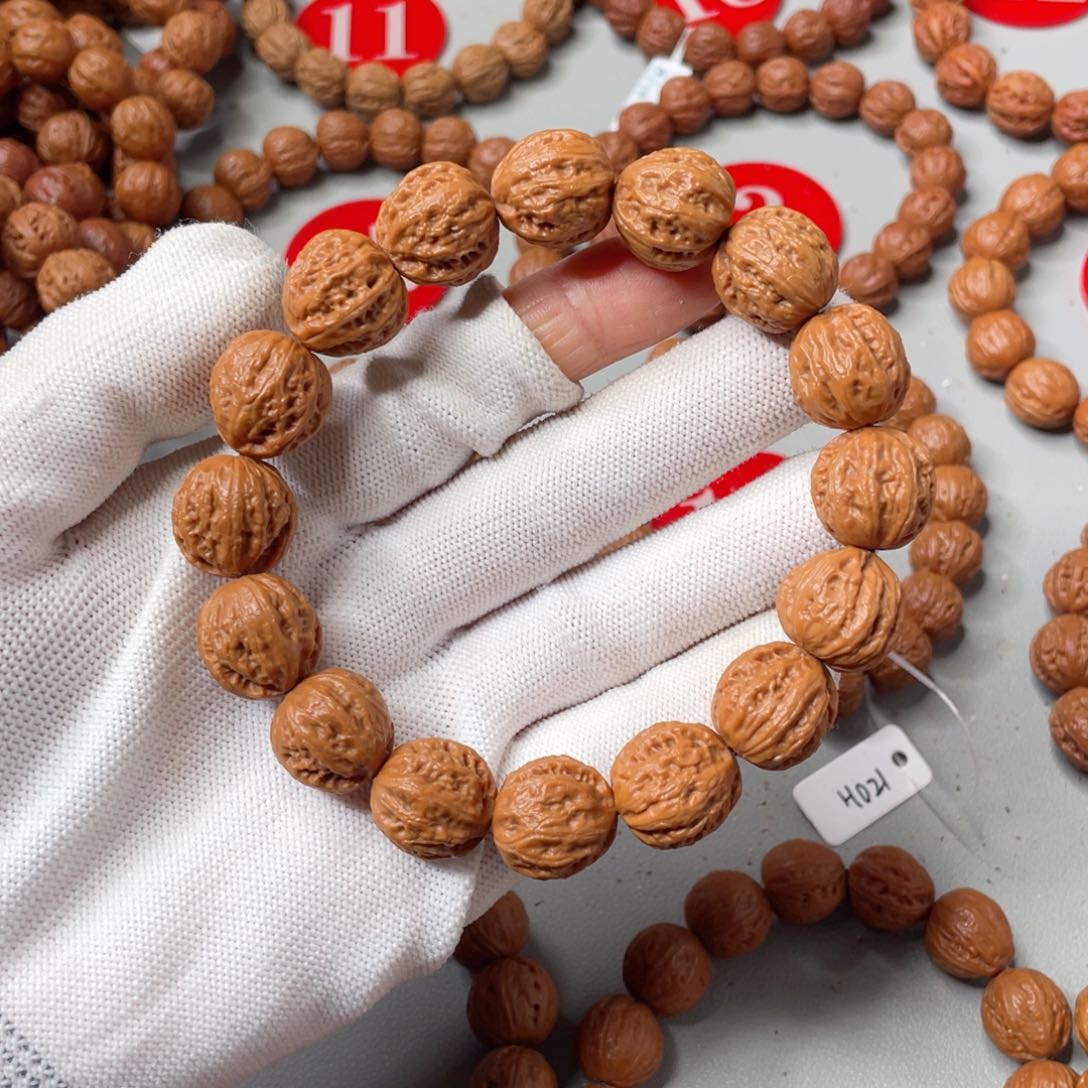 文玩核桃手串1.6粗筋深纹