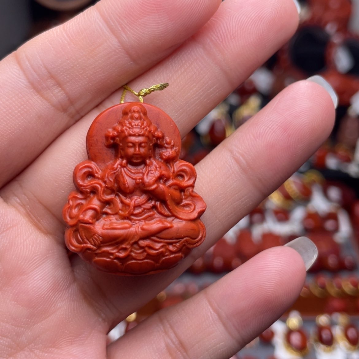 【闪购商品】未镶嵌观音南红玛瑙