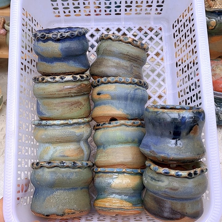 红陶陶瓷花盆967