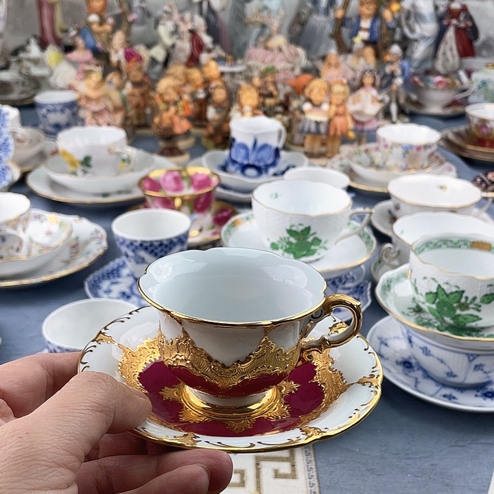 海外中古欧瓷小房子