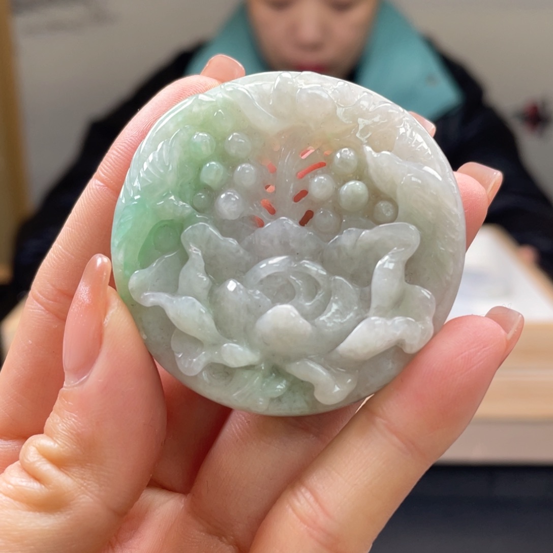 翡翠吊坠(不含链)未镶嵌