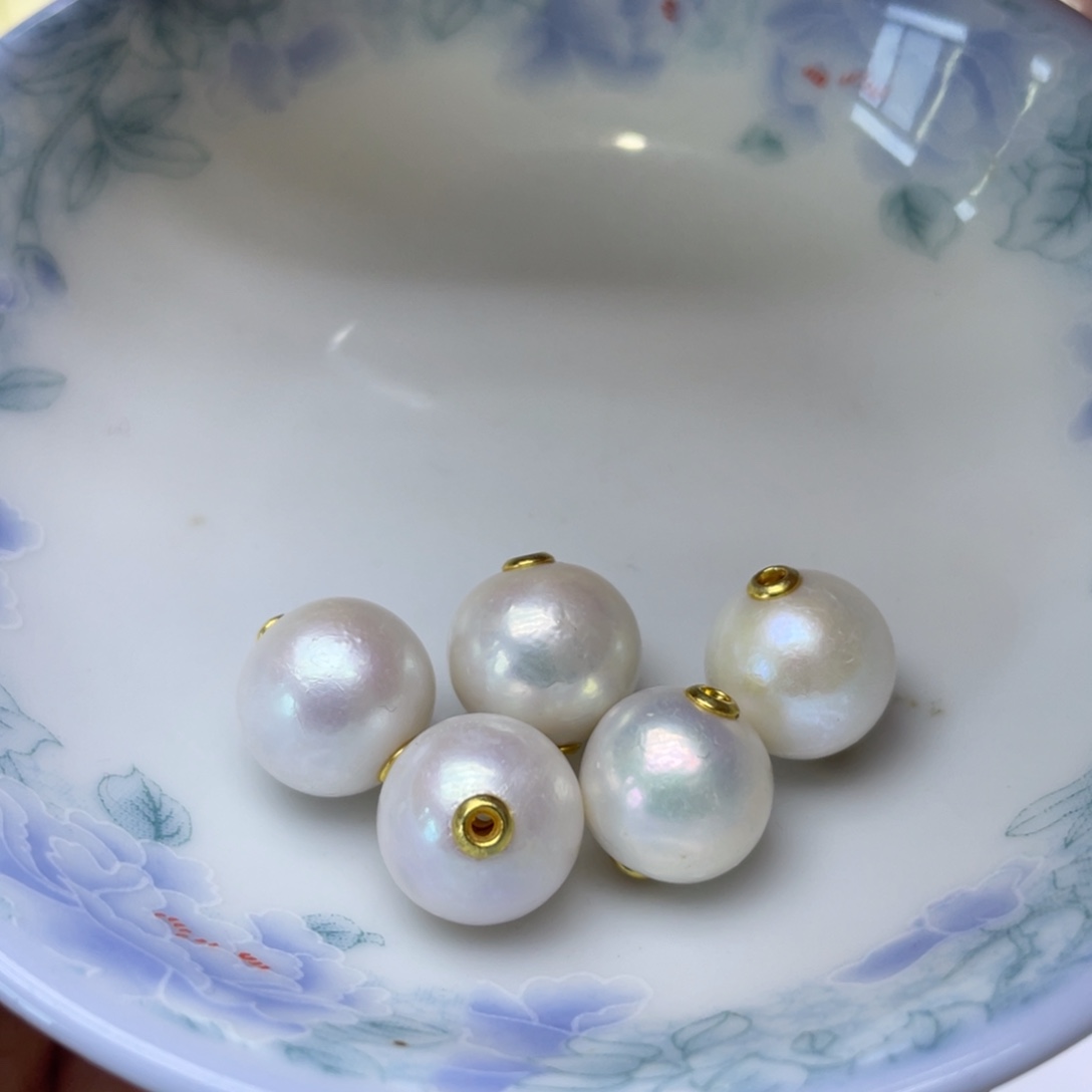 淡水珍珠未镶嵌颈饰随机发一