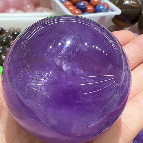 水晶水晶球摆件未镶嵌