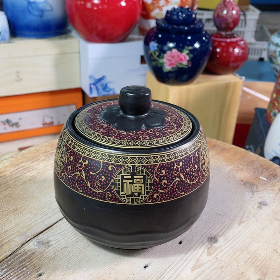 【闪购商品】罐陶瓷茶叶罐密封罐