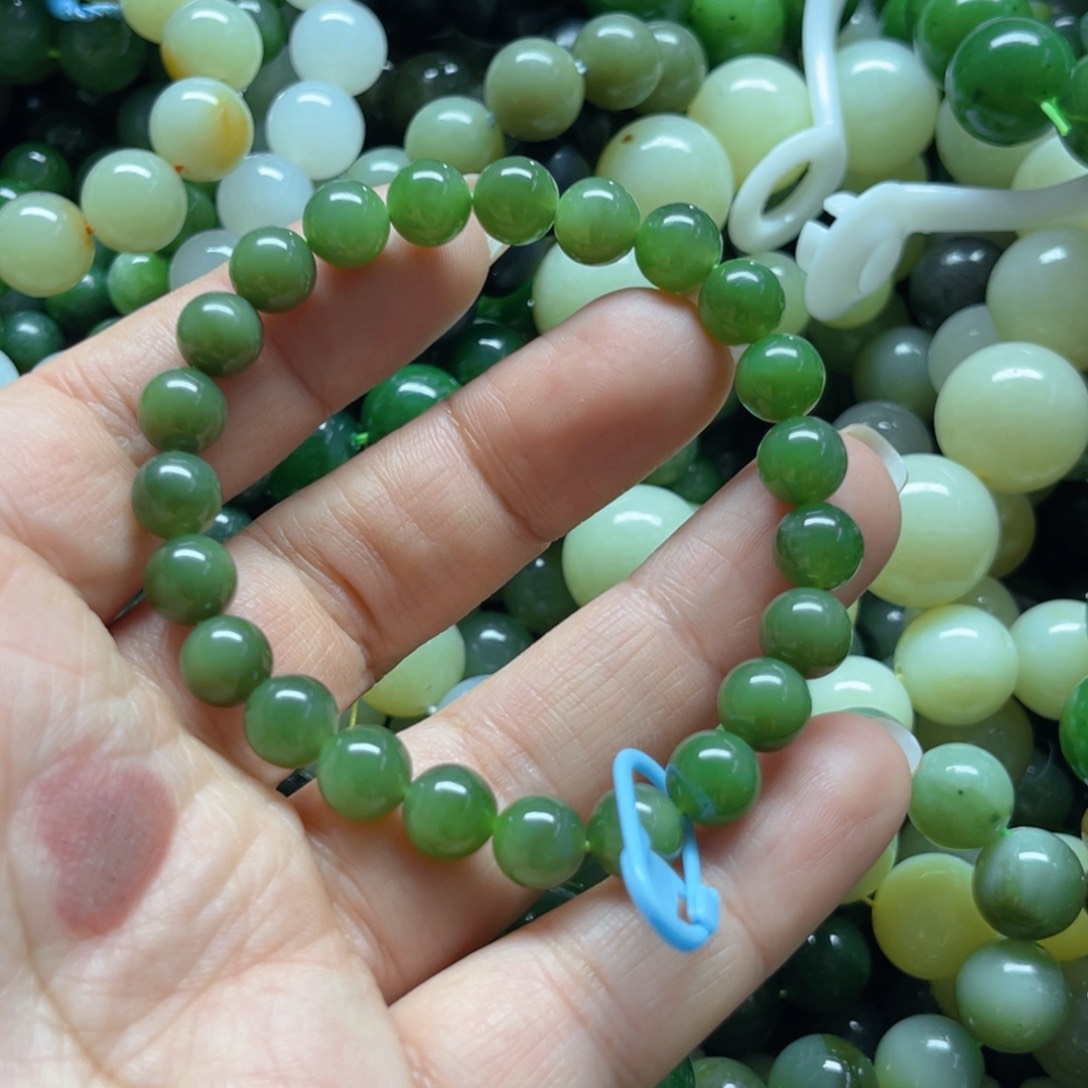 和田玉手链未镶嵌