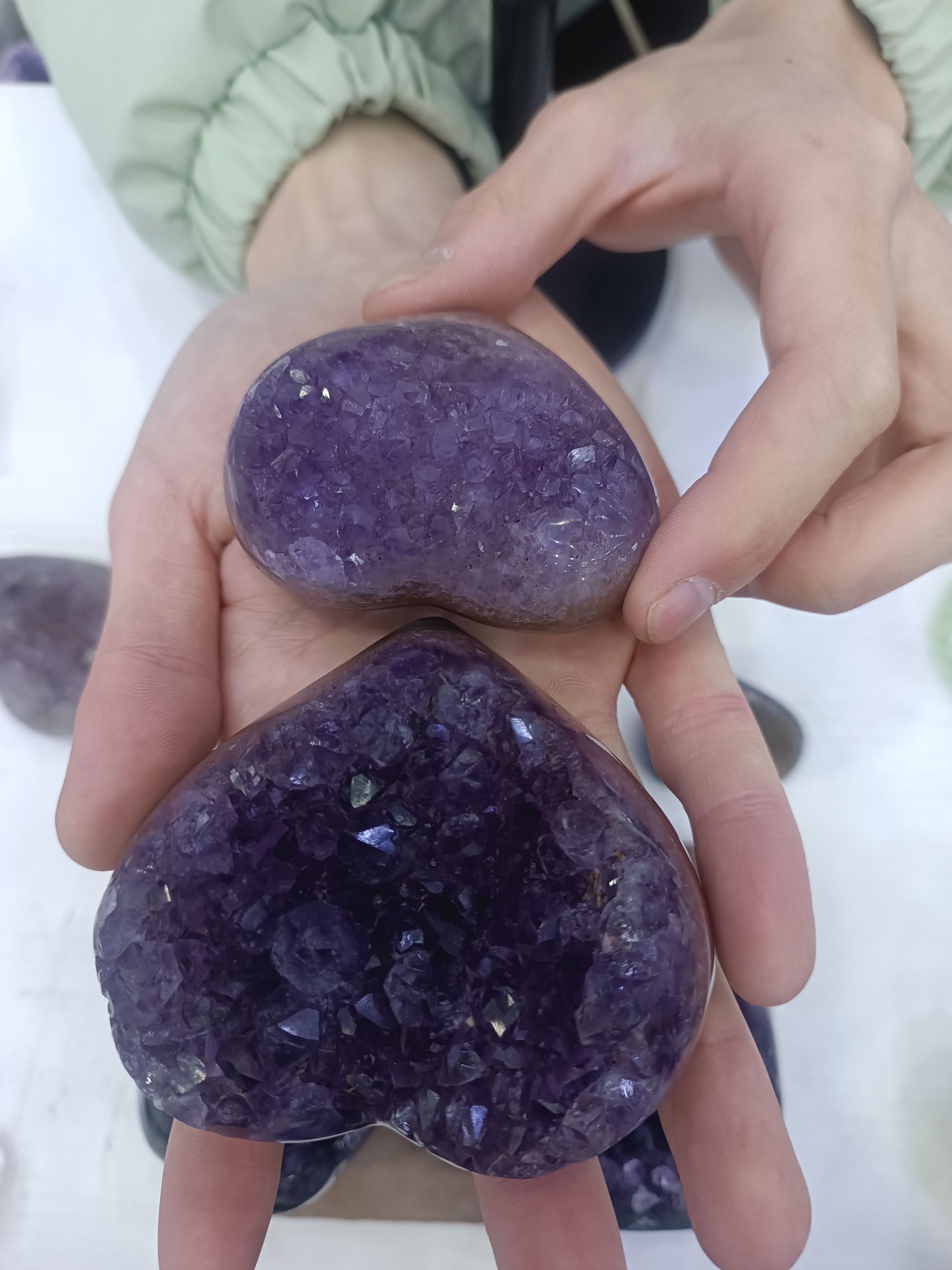 巴西乌拉圭紫水晶摆件