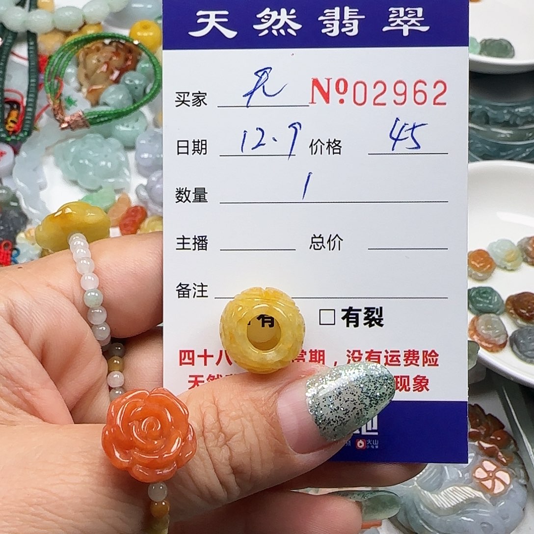 无***虑翡翠未镶嵌颈饰555