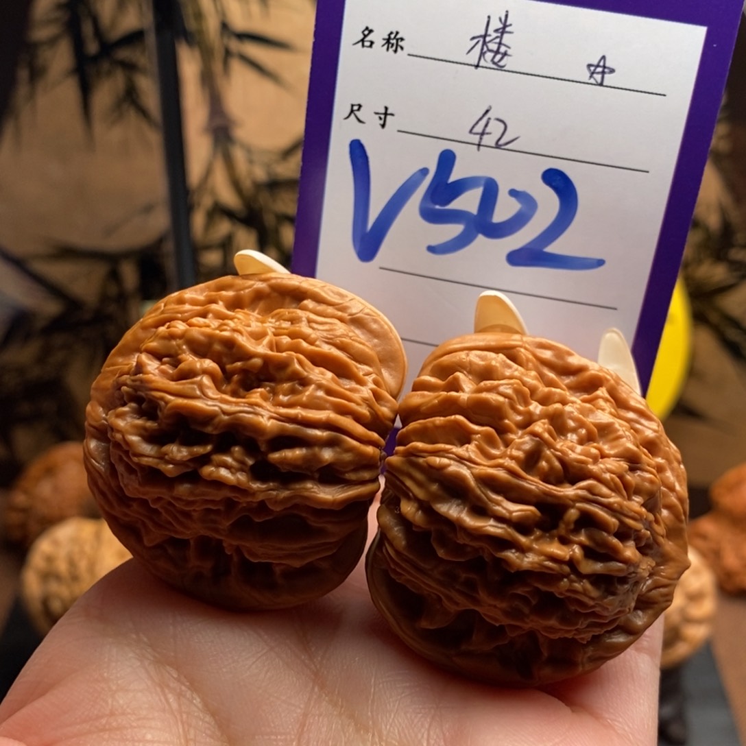 文玩核桃把件楼子42