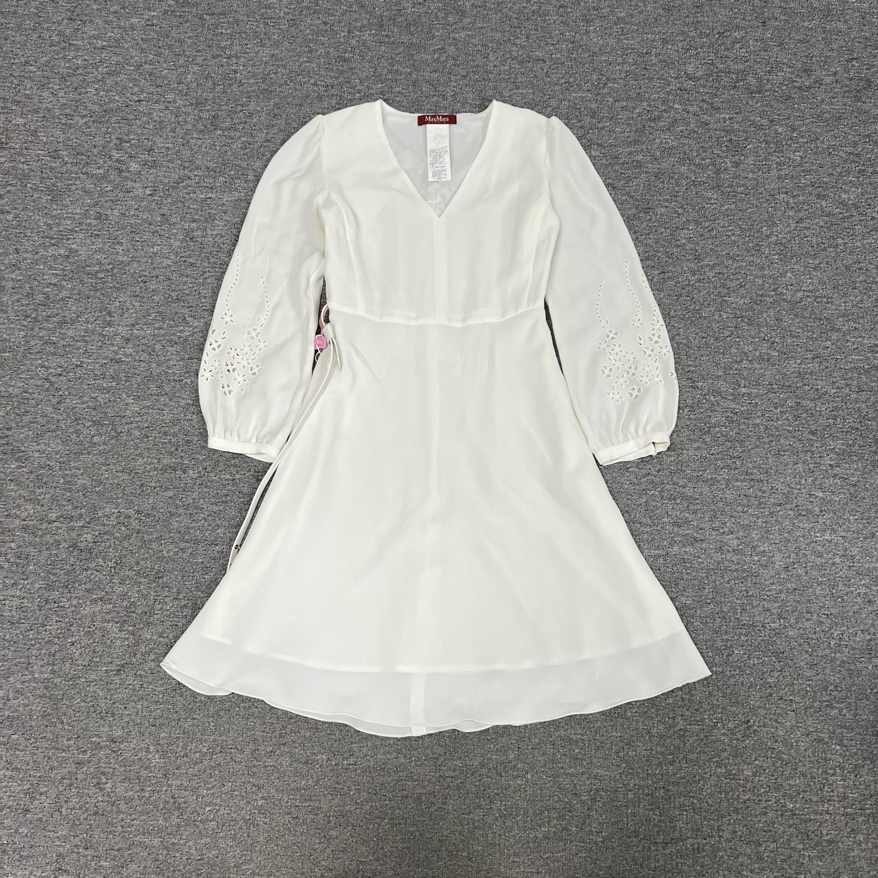 99新 AMIPARIS maxmara 泡泡袖连衣裙