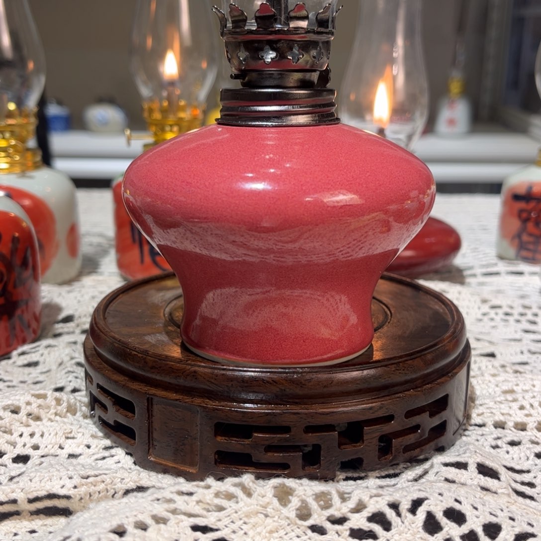 摆件景德镇陶瓷香薰灯