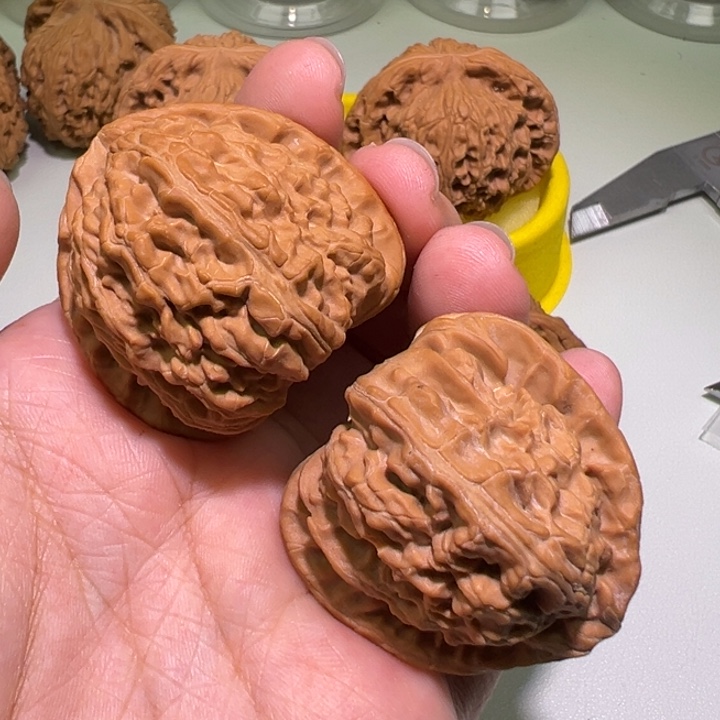 用***7把件文玩核桃40白狮子