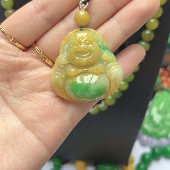 翡翠未镶嵌手链项链14