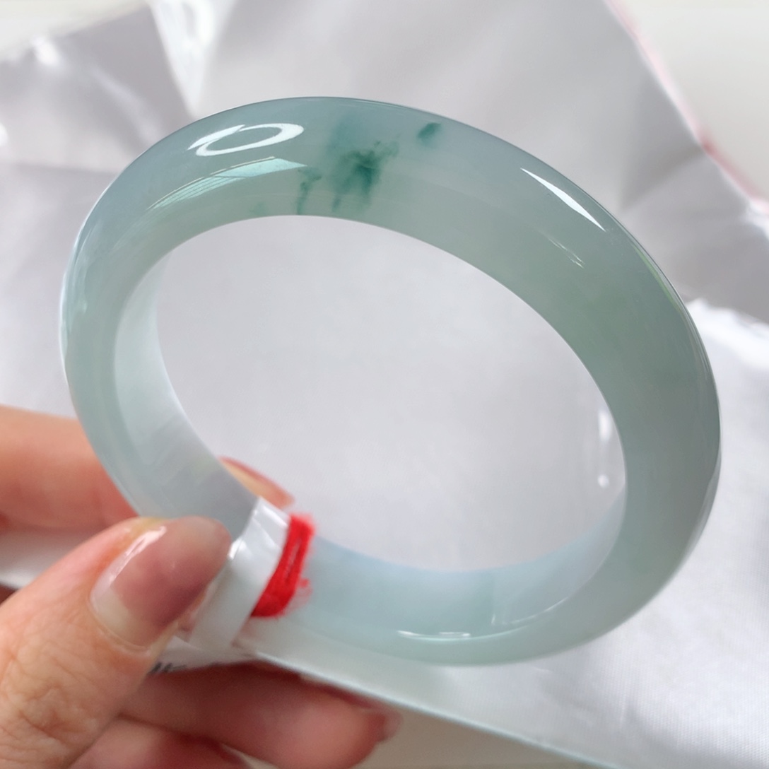 未镶嵌手镯翡翠 正圈255