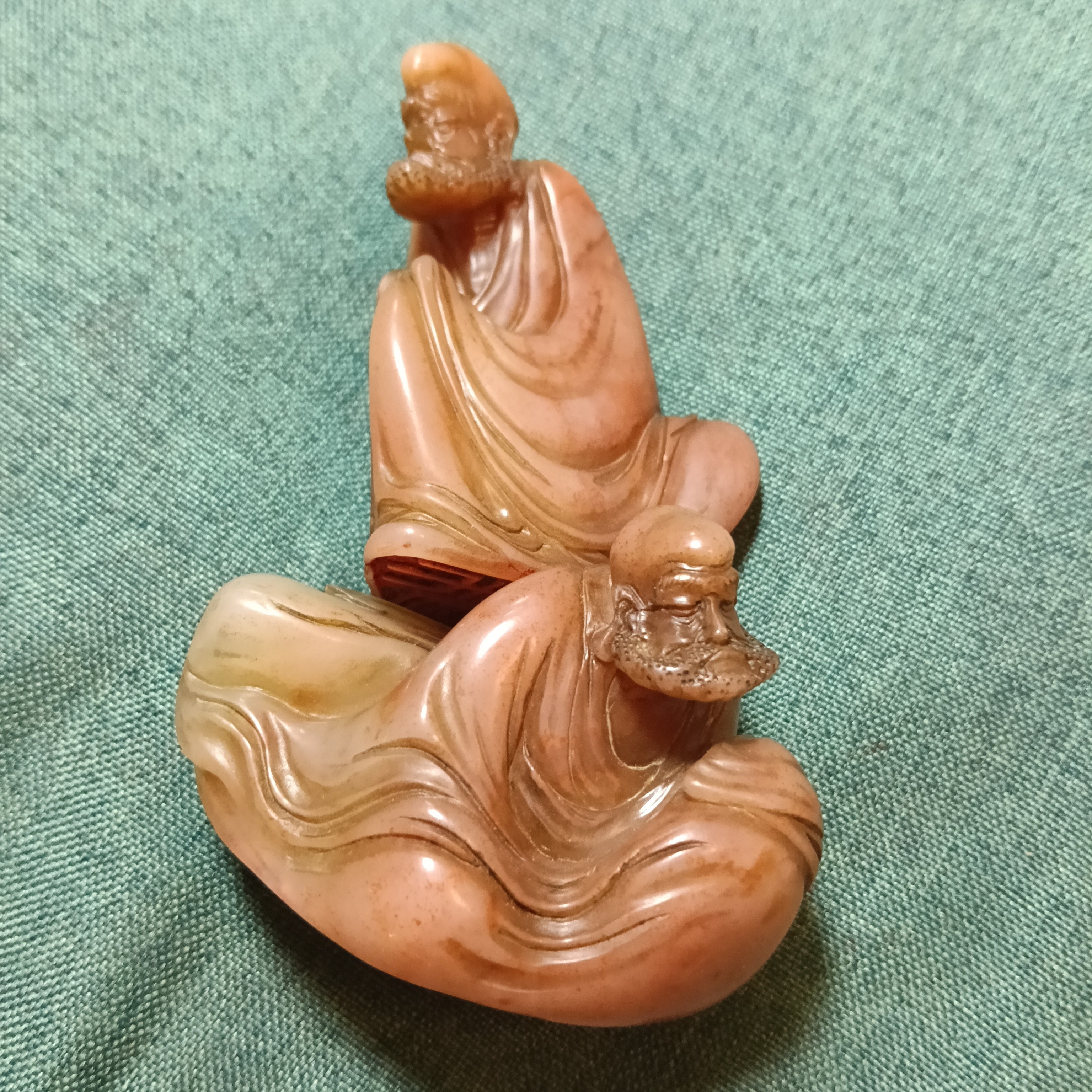 石雕，摆件，全品完整