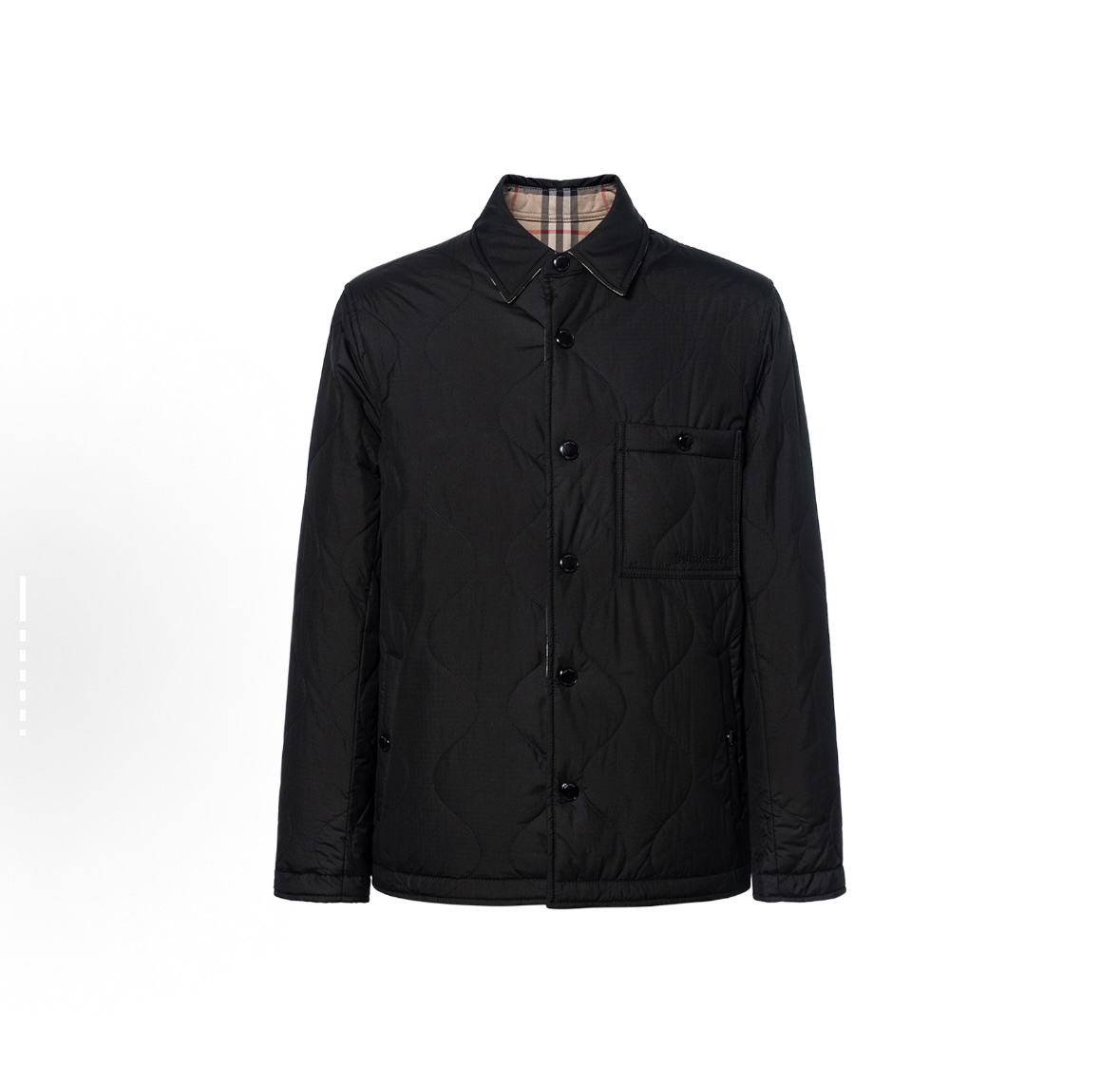 未使用 BURBERRY/博柏利  【小陆奢品】格纹双面穿夹克棉服