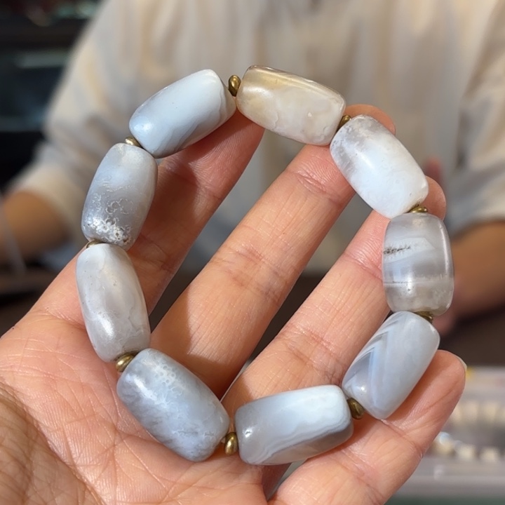 玛瑙/玉髓未镶嵌颈饰