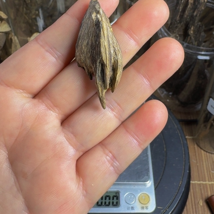 沉香沉香枕广西博白虎斑棋1.52克