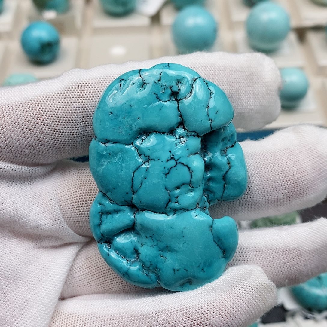 绿松石配饰未镶嵌