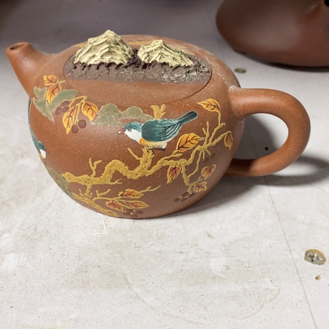 紫砂茶壶原矿手工80