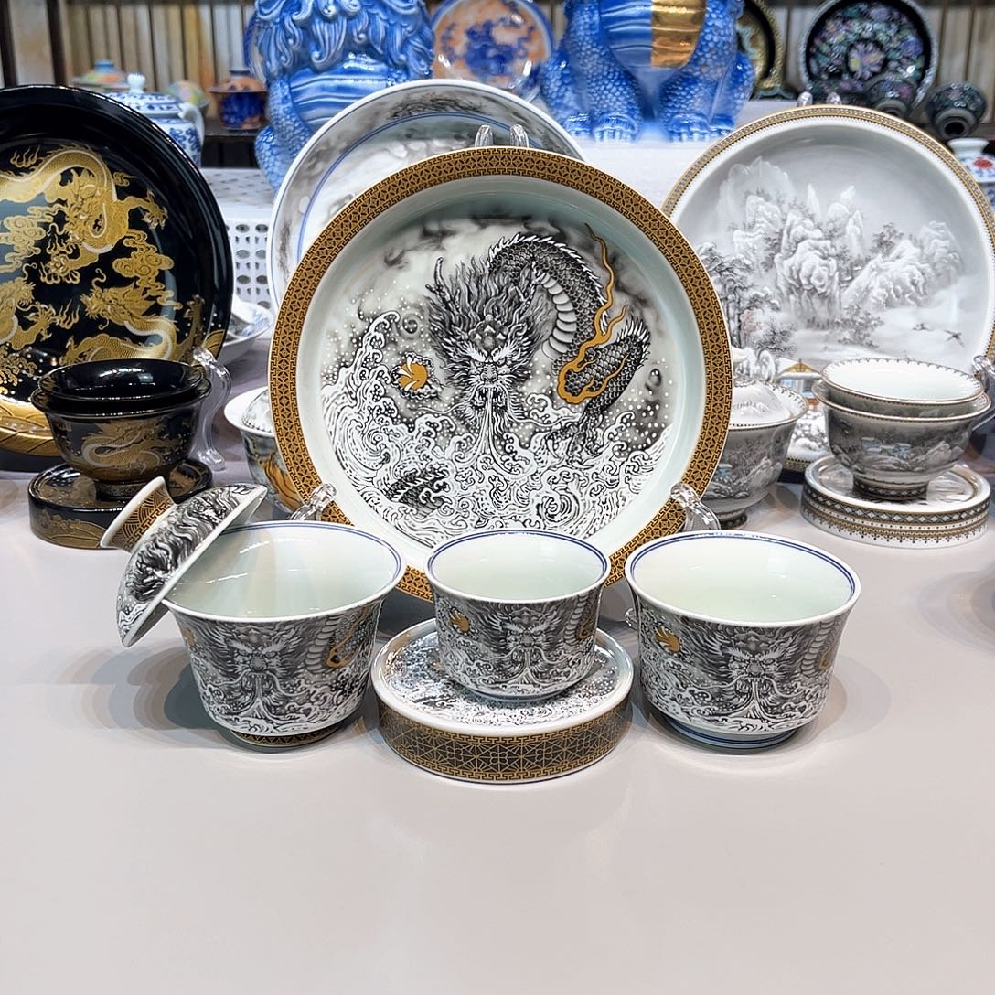 景德镇美术作品欣赏