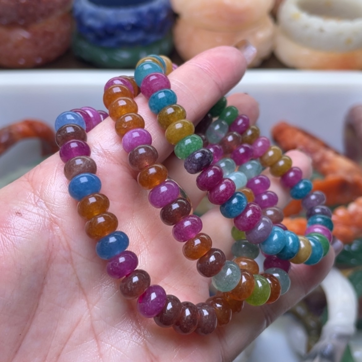 【闪购商品】未镶嵌手镯（圆镯）石英质玉