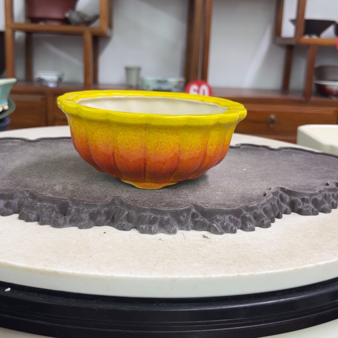 紫砂花盆瑕疵5.5/14。。。