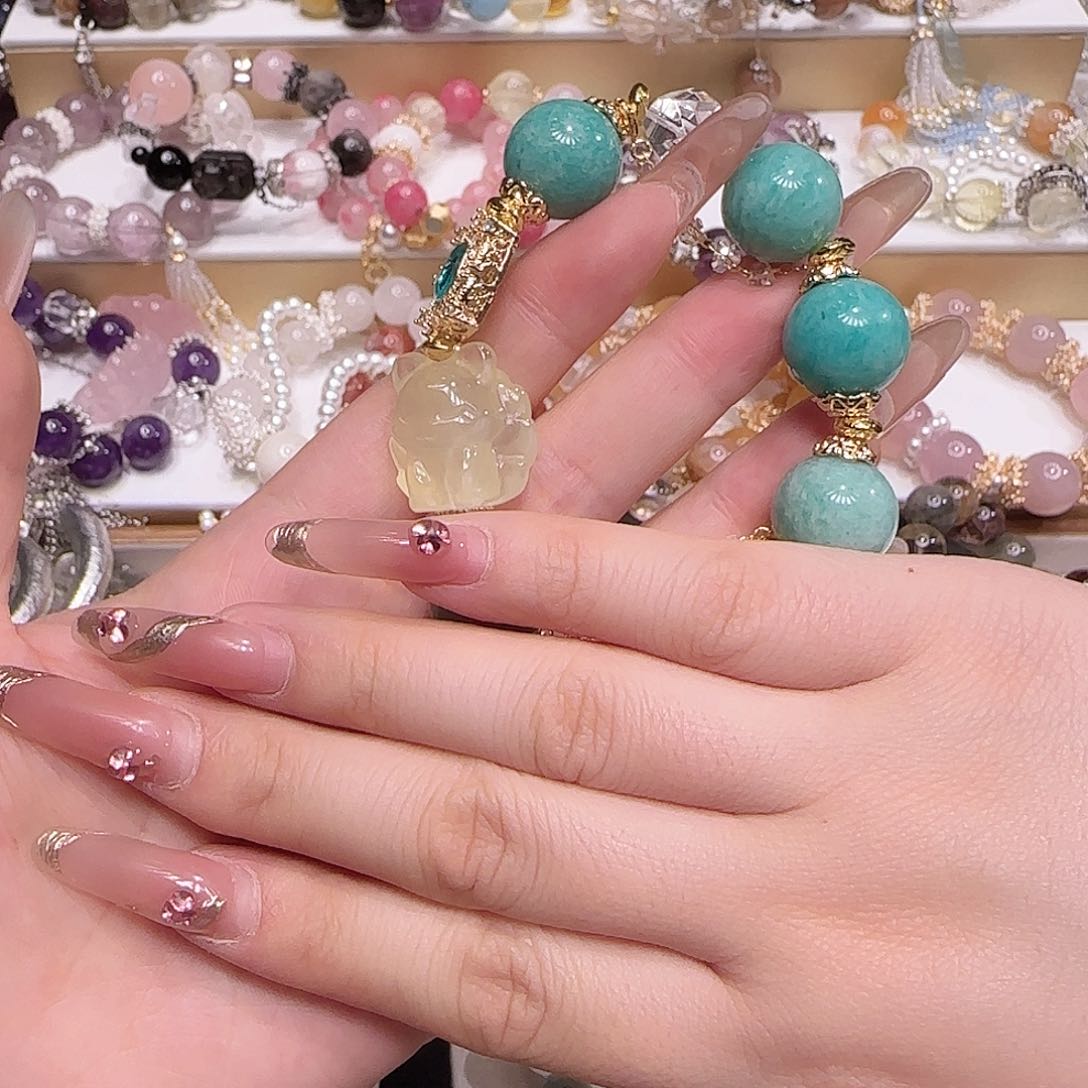 水晶手链未镶嵌把