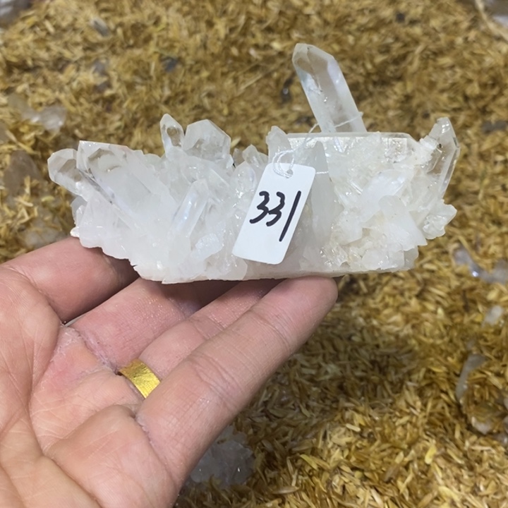 水晶水晶原石摆件未镶嵌