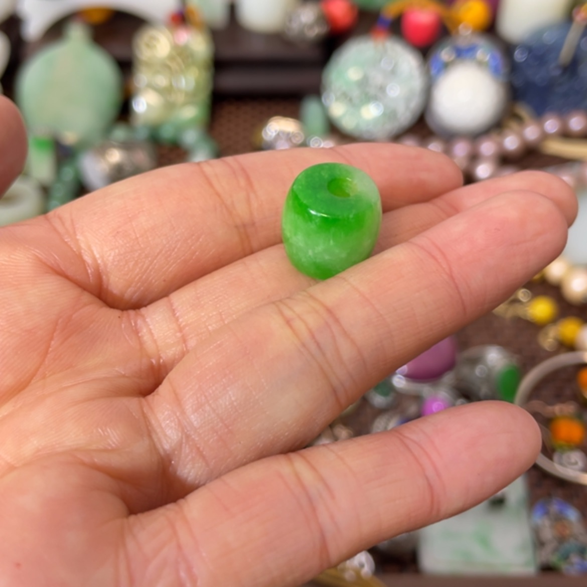 【闪购商品】翡翠散珠精品精品精品精品精品