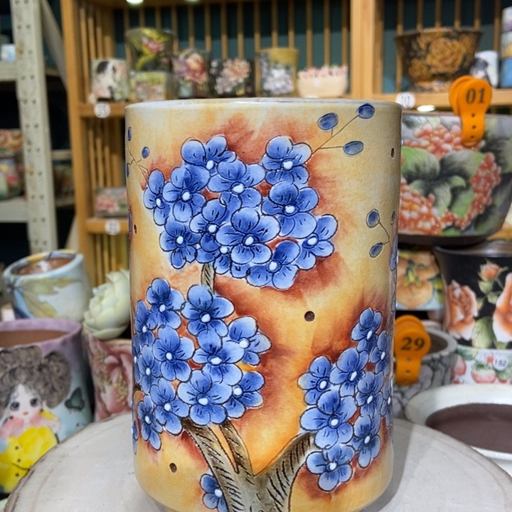 红陶景德镇艺术手绘作品