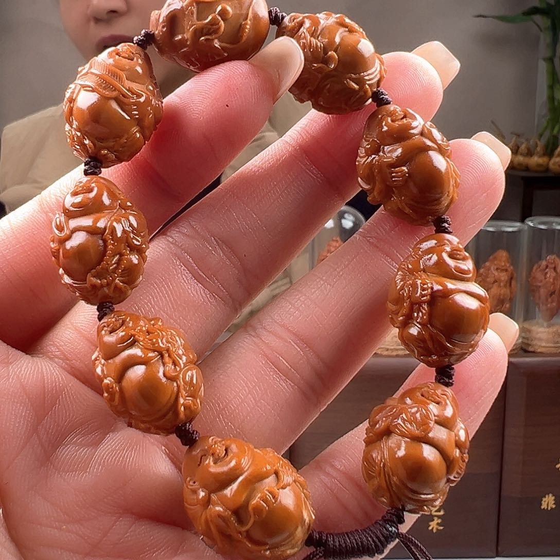 橄榄核手串/手链橄榄核雕橄榄核