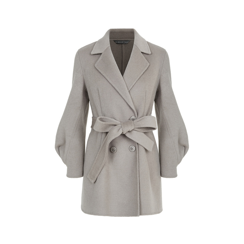 【粉丝专享】圣迪奥高级感西装领毛呢外套S224Z2606