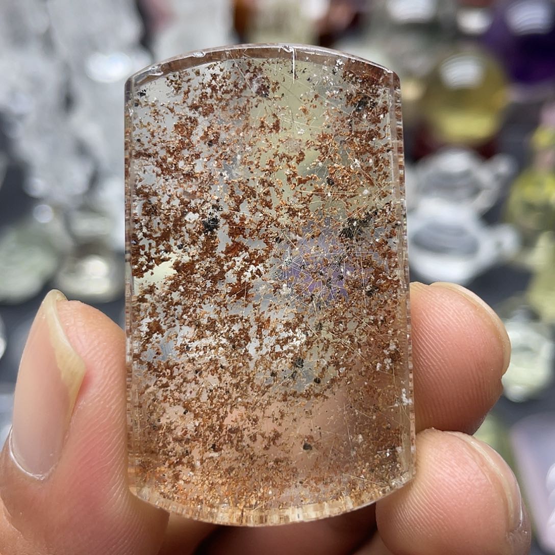 水晶未镶嵌颈饰挂件