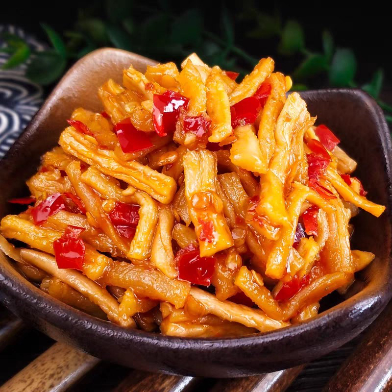 剁椒萝卜干好吃又下饭正宗乡里手工制作萝卜丁下饭菜