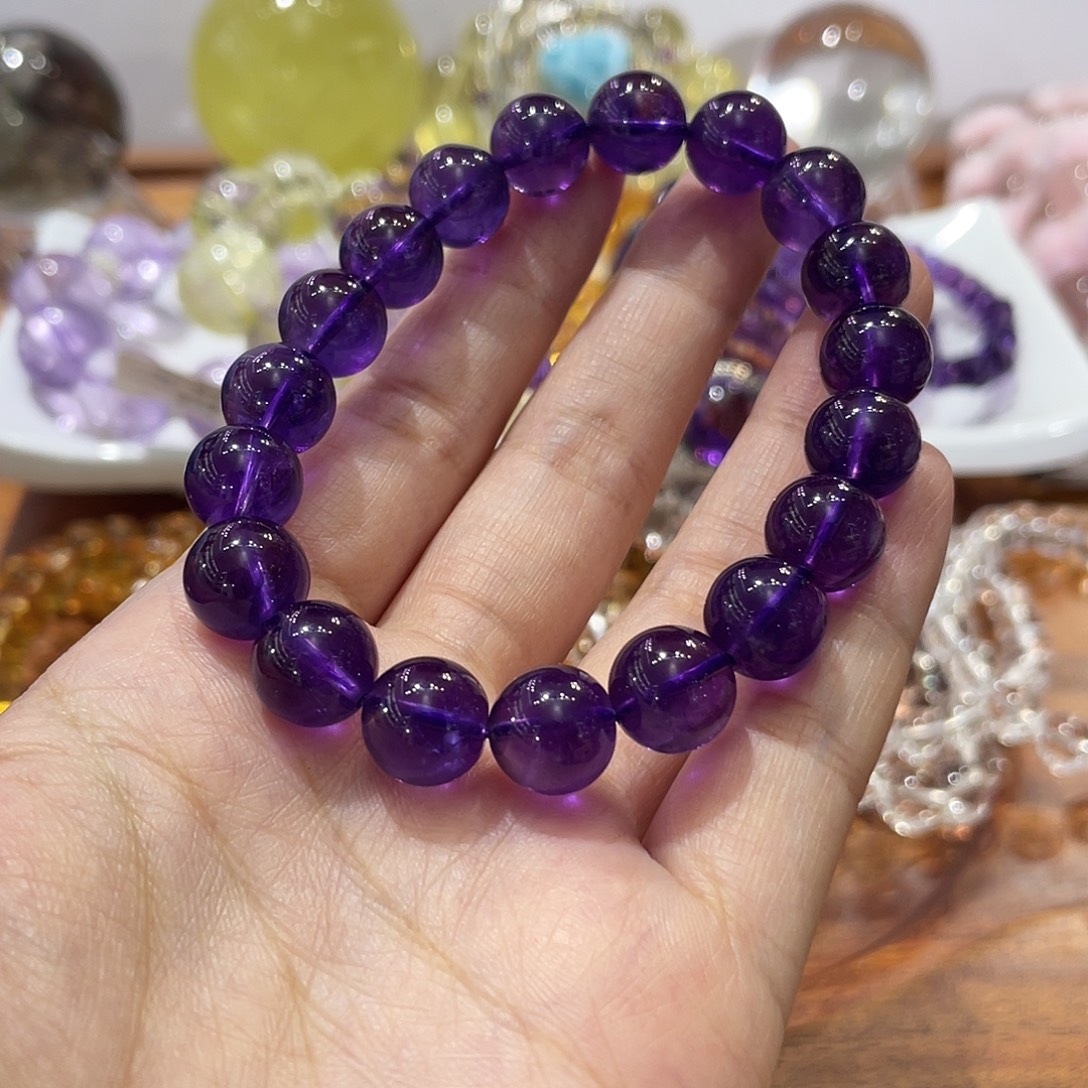 *****水晶手链未镶嵌紫水晶