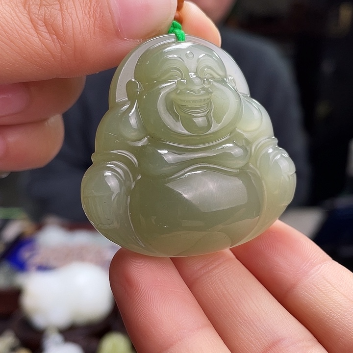 和田玉挂件未镶嵌定制发货