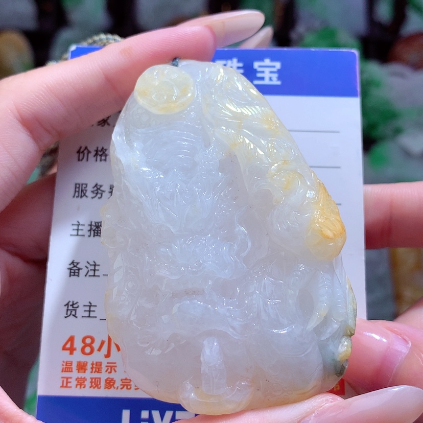 【闪购商品】翡翠颈饰未镶嵌挂件