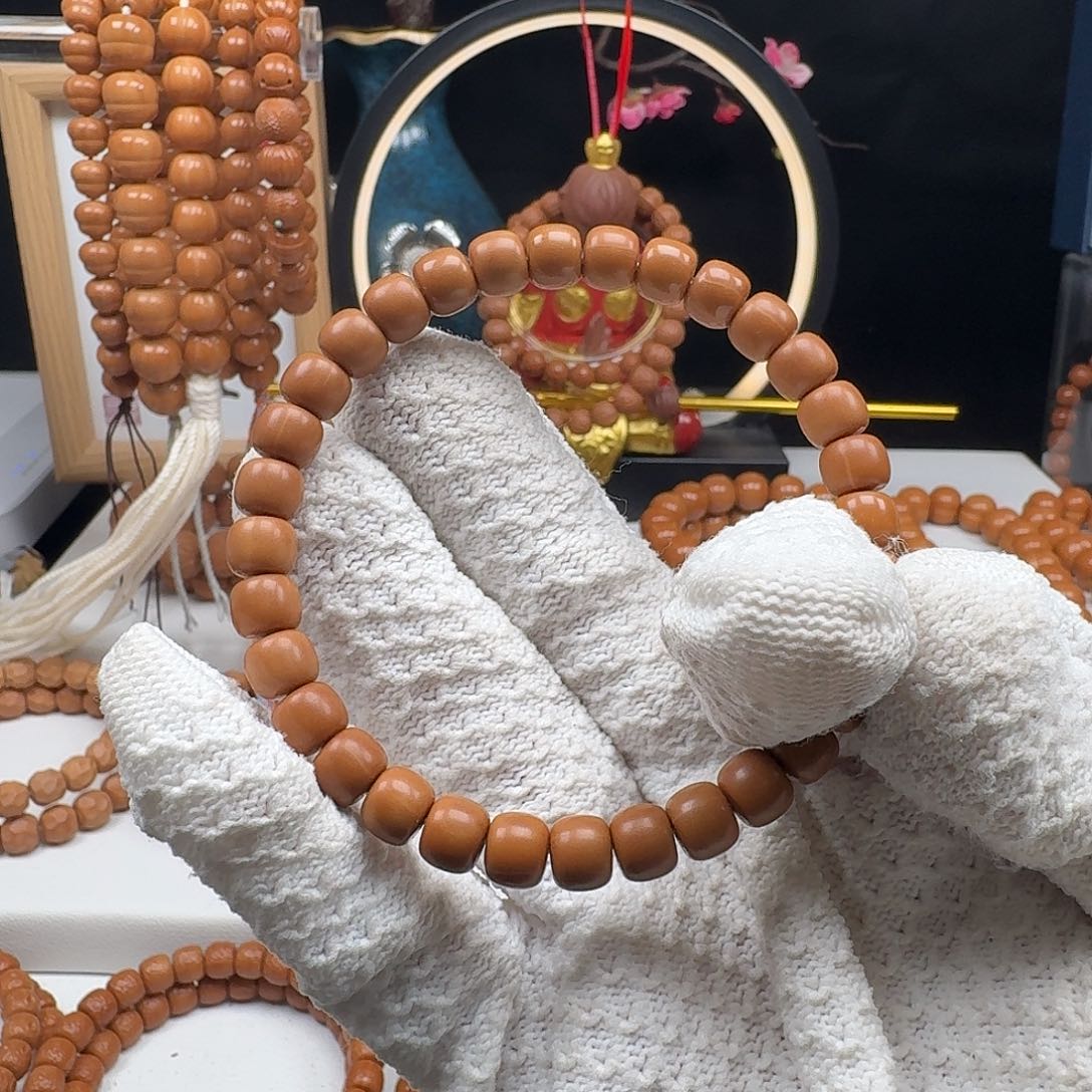 壞***軍猴头核桃手串猴头道珠7.6