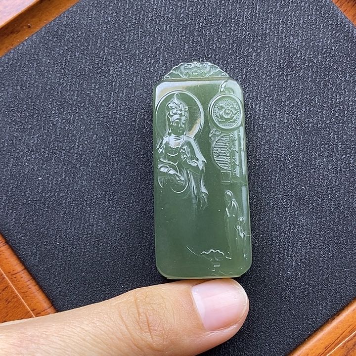 和田玉挂件未镶嵌