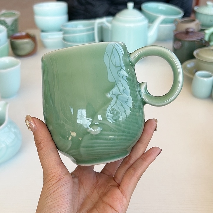 小米茶器龙泉青瓷