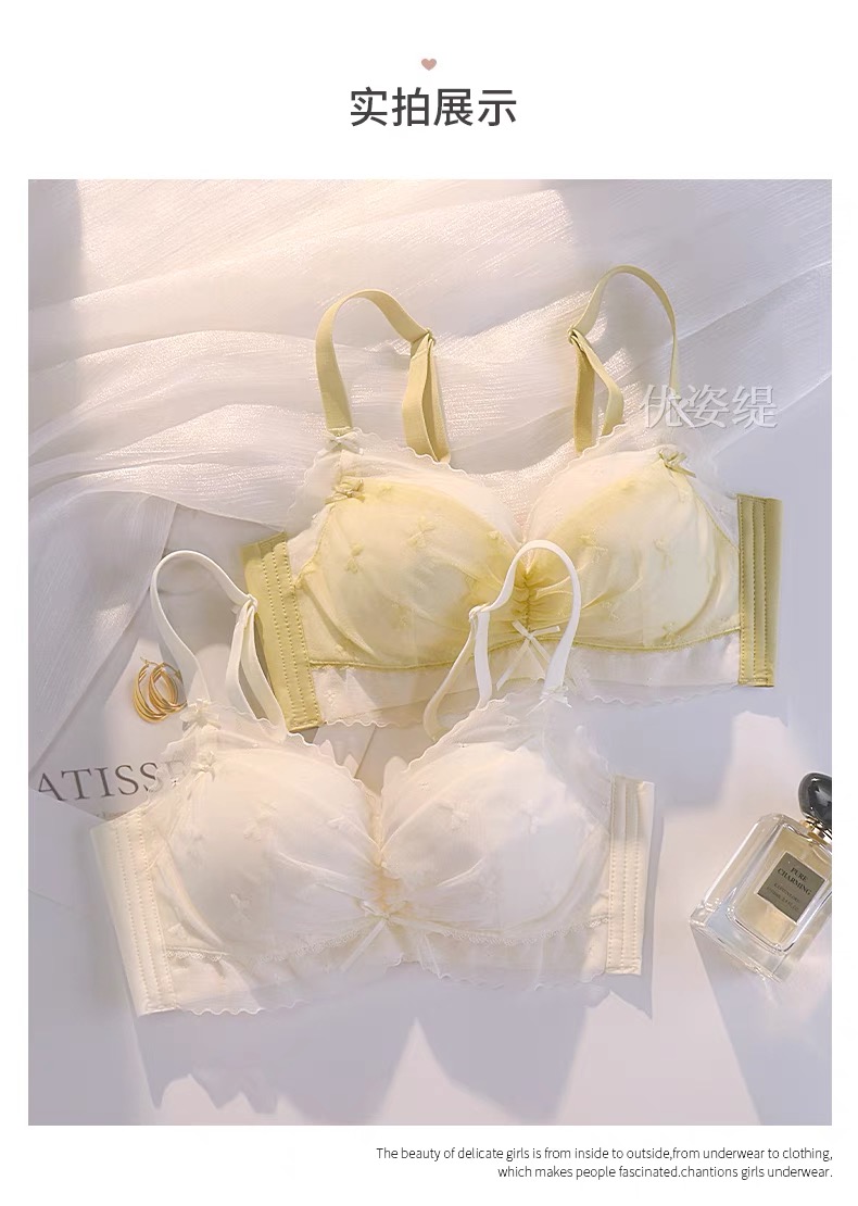 E【001-100】女士小胸聚拢大胸显小调整型内衣