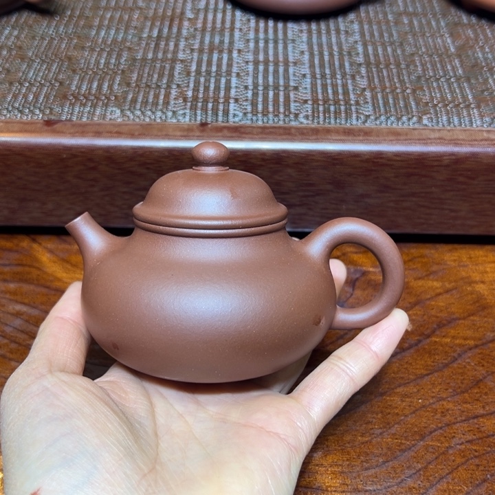 紫砂茶壶宜兴紫砂半手工艺