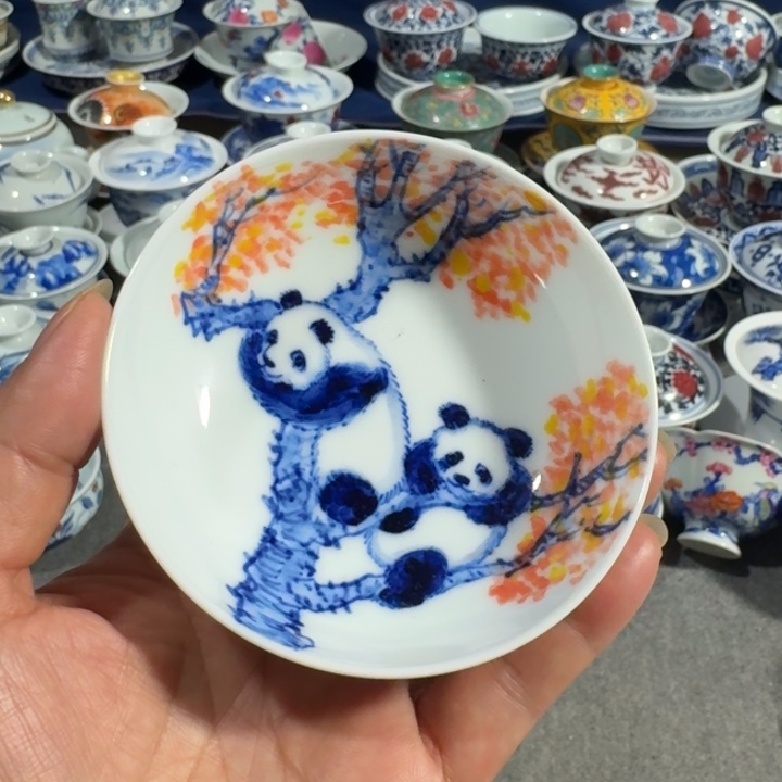 景德镇手工手绘杯