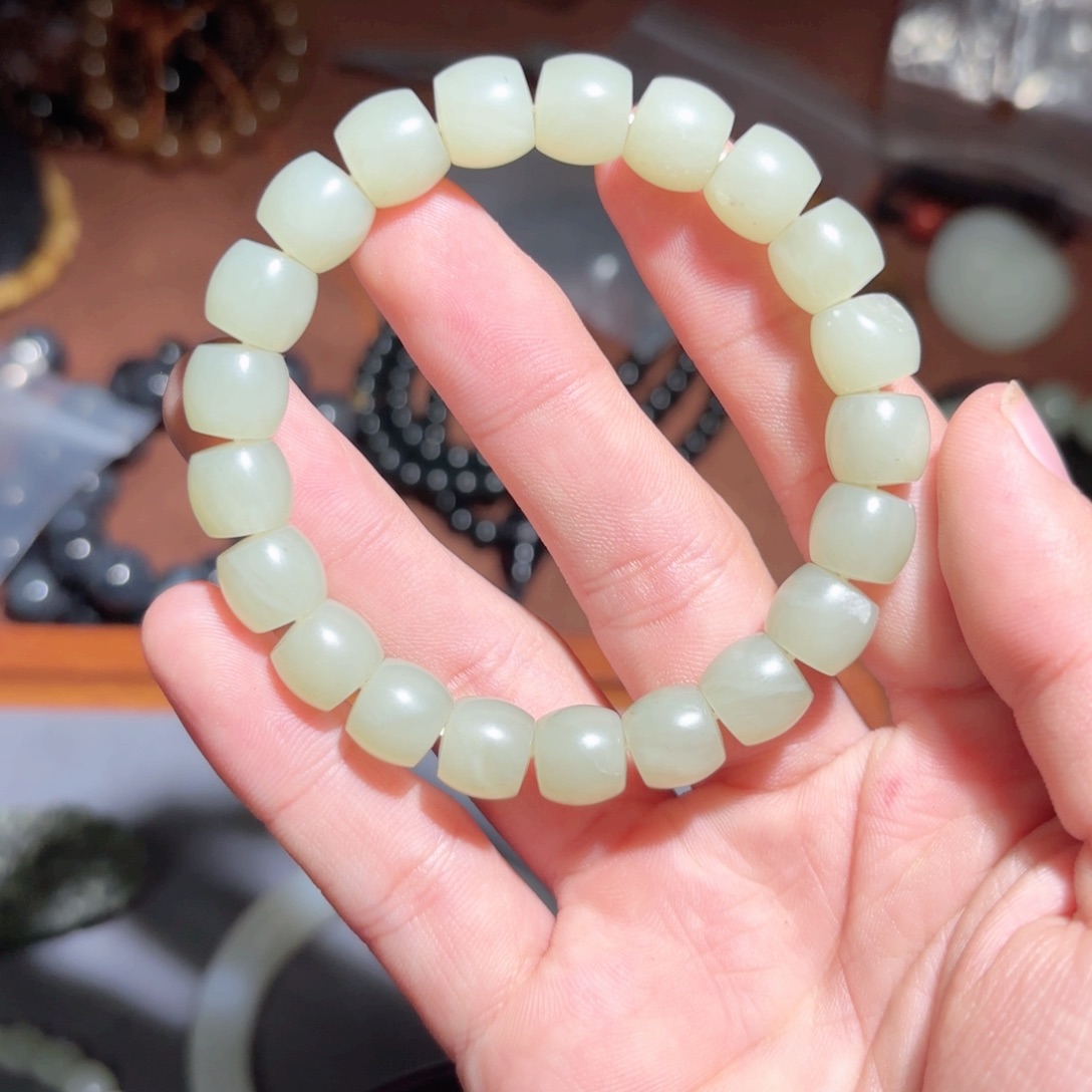 和田玉手链未镶嵌